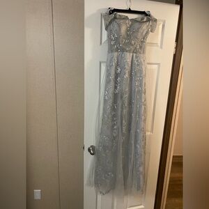Silver sparkle dress